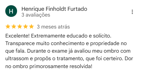 Depoimento de paciente do Dr. Aryell Assis
